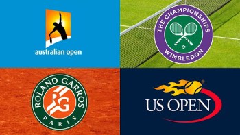 Grand Slams são os principais eventos da temporada de tênis